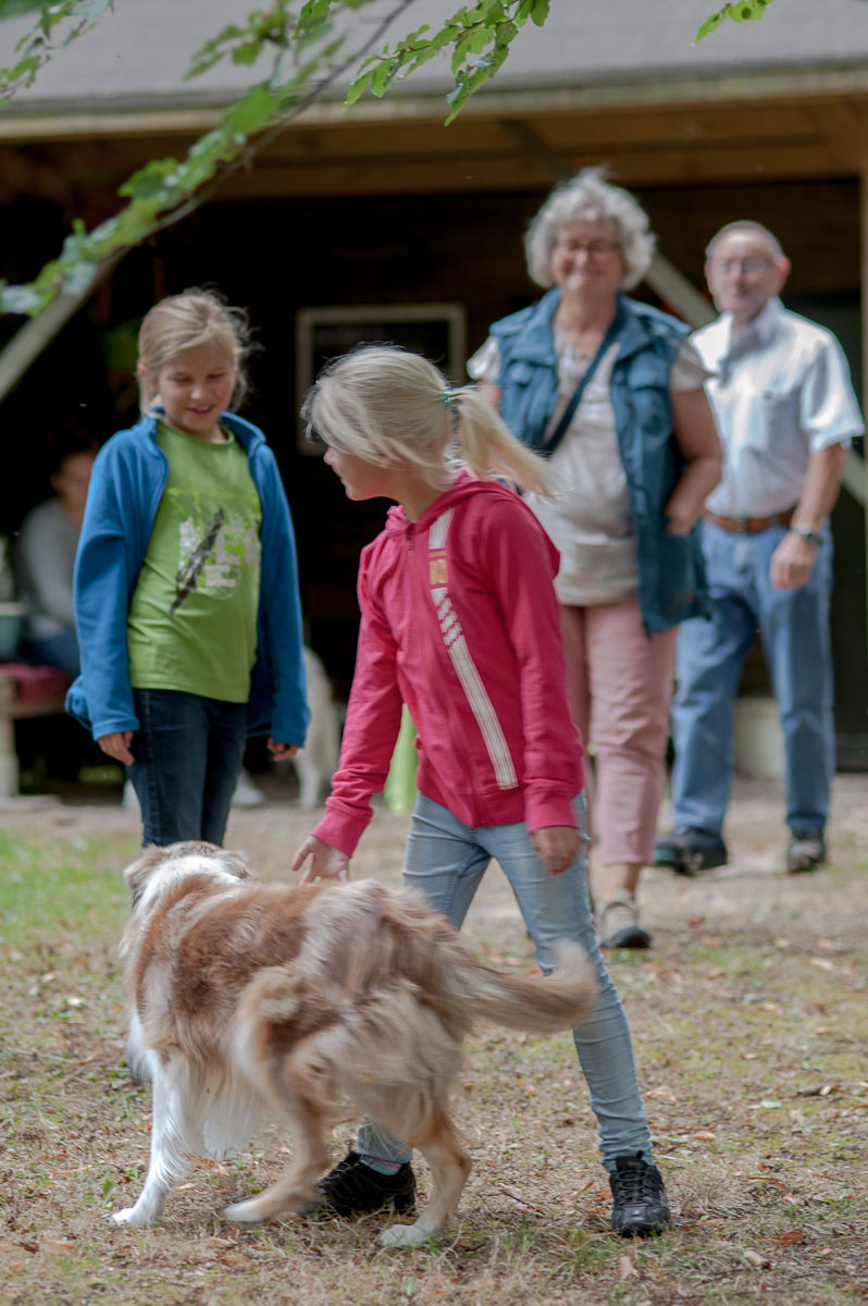 Besuchergruppe